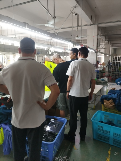 client from England visit us